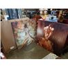 Image 1 : 3 LARGE CANVAS PRINTS - 4 FOOT X 4 FOOT