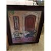 Image 2 : 2 MIRRORS AND BISTRO PRINT