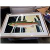 Image 2 : FRAMED FISH PRINT