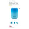 Image 1 : iHome Playfade IBT400LC Splashproof Bluetooth Wireless Speaker - Blue