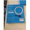 Image 2 : 2 NEW SELFIE STREAMING RING FILL LIGHTS