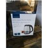 Image 2 : Insignia 1.7L Glass Electric Kettle - tested working