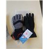 Image 2 : 2 NEW PAIRS WINTER SKI GLOVES WITH 3M THINSULATE