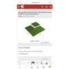 Image 1 : Costway 9PCS Artificial Grass Tiles Synthetic Grass Carpet for Patio Flooring Decor