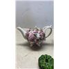 Image 2 : VINTAGE SELTZER BOTTLE, FOOTED TEAPOT AND WAX STAMP SET