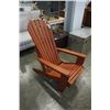 Image 1 : WOOD ADIRONDACK CHAIR