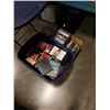 Image 2 : TOTE AND BOX OF DVDS