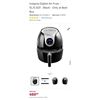 Image 1 : Insignia Digital Air Fryer - 5L/5.3QT - Black tested working - retail $89.99