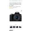 Image 1 : Canon EOS Rebel SL3 DSLR Camera with 18-55mm LensKit - Black - Retail $879.99 with accessories