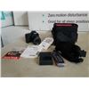 Image 2 : Canon EOS Rebel SL3 DSLR Camera with 18-55mm LensKit - Black - Retail $879.99 with accessories