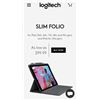 Image 1 : Logitech Slim Folio with Integrated Bluetooth Keyboard for iPad 6 - Retail $99.99