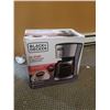Image 2 : Black and Decker Programmable Coffee Maker - 12-Cup - Working, Retail $49.99