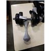 Image 2 : 4 DUMBBELLS, UP TO 15 LBS
