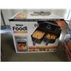 Image 2 : Ninja Foodi 6-in-1 8-qt. 2-Basket Air Fryer with DualZone Technology - Working, Retail $199.97
