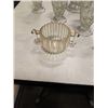 Image 2 : BUBBLE GLASS PITCHER AND 5 CUPS, AND 2 MUGS