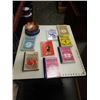 Image 8 : 5 ROYAL COPENHAGEN COLLECTOR PLATES, 1957-1997, CARNIVAL GLASS BOWL AND ANTIQUING BOOKS