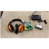 Image 1 : BATTERY POWERED HEADPHONES, DISPOSABLE CAMERAS AND 3 WAY CAR POWER ADAPTER