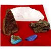 Image 2 : Collection of 5 Mineral & Coral Specimans