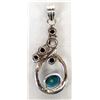 Image 4 : Sterling Multi-Stone Pendant