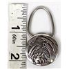 Image 4 : Navajo Incised Sterling Keyring by Tom Jackson