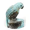 Image 7 : Zuni Carved Turquoise Eagle by Douglas Martza