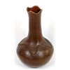 Image 1 : Navajo Pine Pitch Pottery Vase by Rita Manygoats