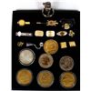 Image 9 : Estate Collection of Tie Bars, Cufflinks, & Coins