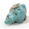 Image 1 : Zuni Carved Turquoise Bear Fetish, Freddie Leekya