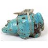 Image 5 : Zuni Carved Turquoise Bear Fetish, Freddie Leekya