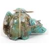 Image 7 : Zuni Carved Turquoise Bear Fetish, Freddie Leekya