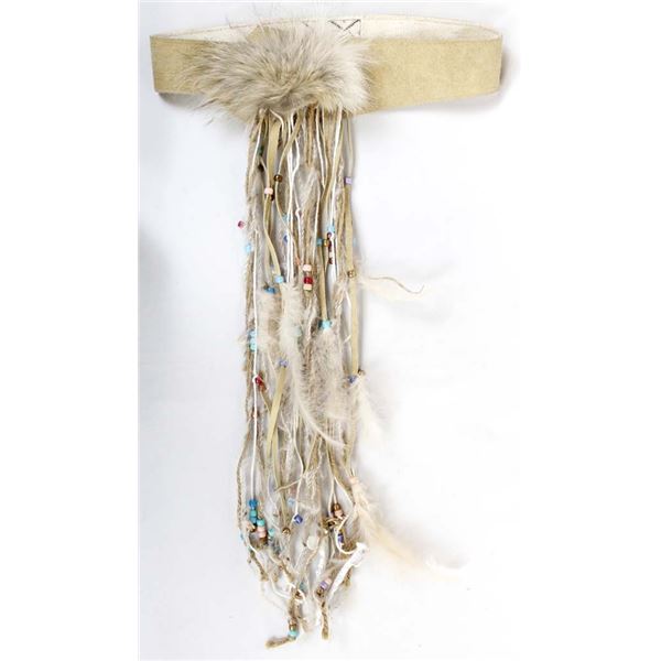 Choctaw Buckskin Dance Belt by Charlene Bulls