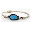Image 1 : Navajo Sterling Turquoise Bracelet by Able Arthur