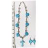 Image 8 : Quail Ridge Studios Howlite Necklace & Earrings