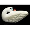 Image 7 : Zuni White Alabaster Swan by Hubert Pincion