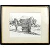 Image 1 : Original Framed Pencil Drawing by Pat Moody
