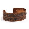 Image 4 : Navajo Copper Cuff Bracelet by Vera Tsosie
