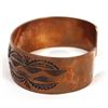 Image 5 : Navajo Copper Cuff Bracelet by Vera Tsosie