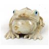 Image 2 : Zuni Picasso Marble Frog Fetish by Hudson Sandy