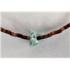 Image 2 : Zuni Pen Shell Turquoise Nugget & Fetish Necklace