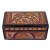 Image 1 : Hand Crafted Lidded Wood Treasure Box