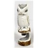 Image 2 : Zuni Carved Antler Owl Fetish by Maxx Laate
