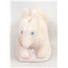 Image 2 : Zuni Pink Alabaster Rabbit Fetish, Hubert Pincion