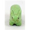 Image 2 : Zuni Gaspeite Rabbit Fetish by Danette Laate