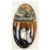 Image 3 : 3 Picasso Marble Stone Cabochons