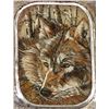 Image 2 : Sterling & Woodburned Wolf Pin, Christine Garner