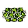 Image 1 : Natural Unheated Chrome Diopside Ring