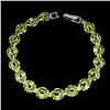 Image 1 : Natural Unheated Marquise Peridot Bracelet