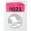 Image 1 : 1 Oz. NIUE Mint .999 Silver 2021 Godzilla Coin