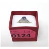 Image 2 : Amethyst & Diamond Solitaire Ring