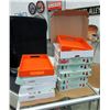 Image 1 : 9 New Orange Acrylic Serving Trays